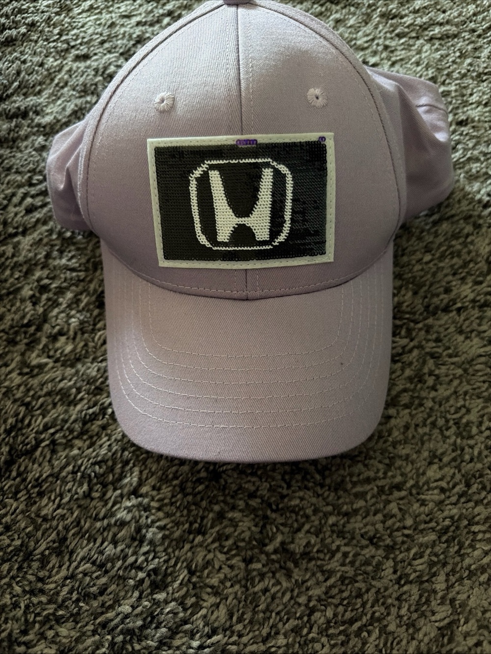 Honda Lavender Baseball Cap for Women - Logo Patch Hat